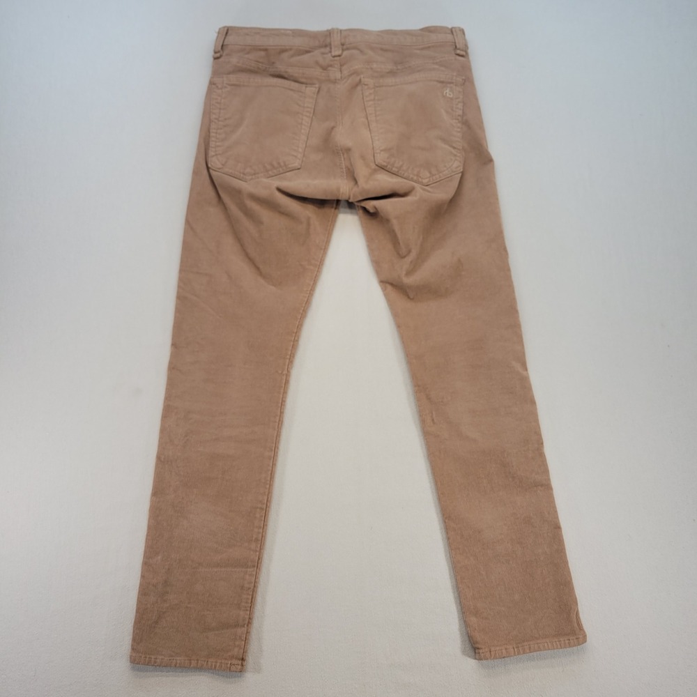 Rag & Bone Corduroy Pants Womens 27 Tan Slim Stretch Cords - Picture 3 of 11